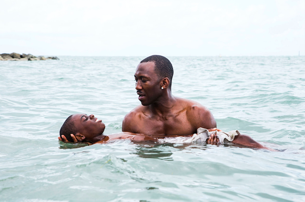 Marshala Ali and Alex R. Hibbert star in Moonlight.