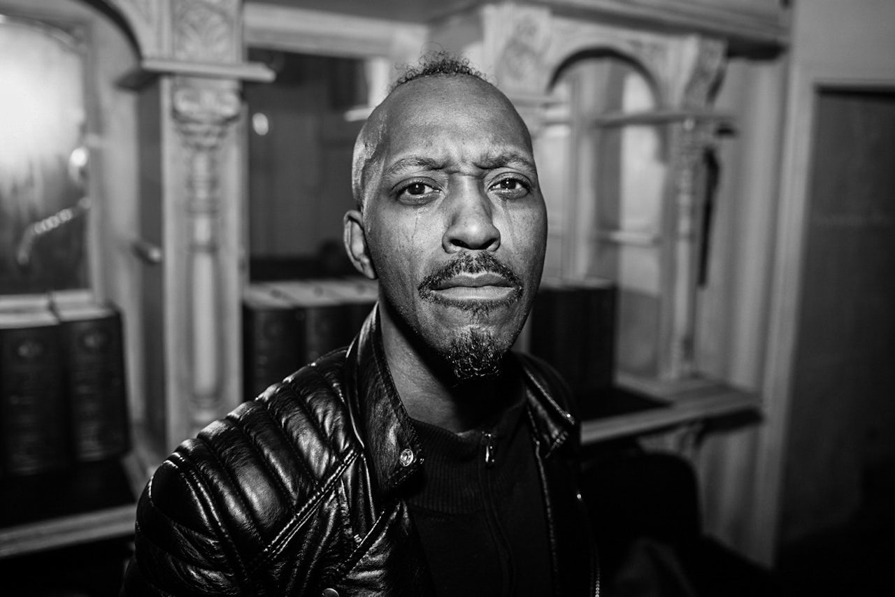 Kevin Ragnott, painter and visual artist, photographed at Tilt BK.