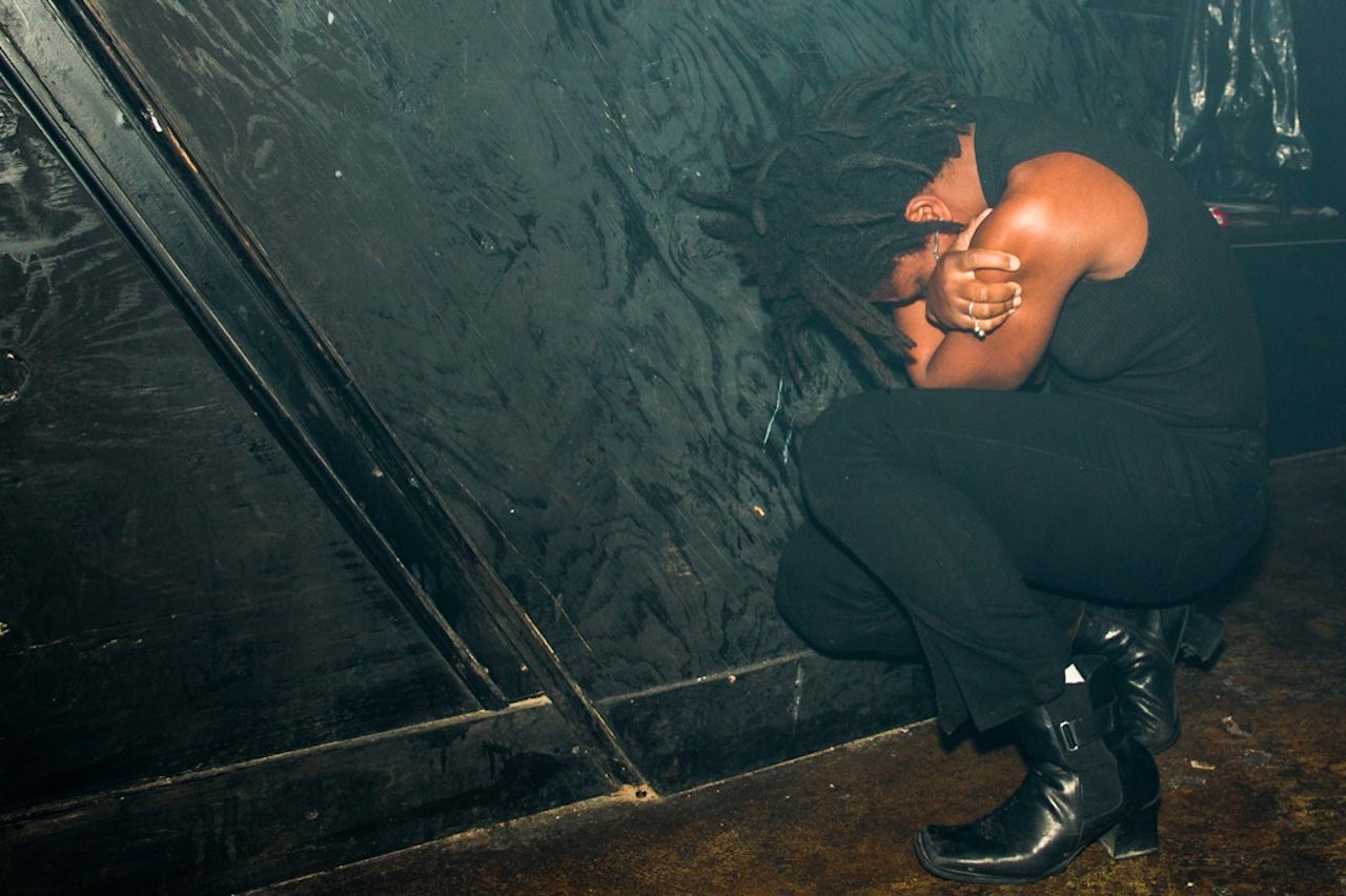 Tara-Jo Tashna, performance artist and composer, photographed at Tilt BK.