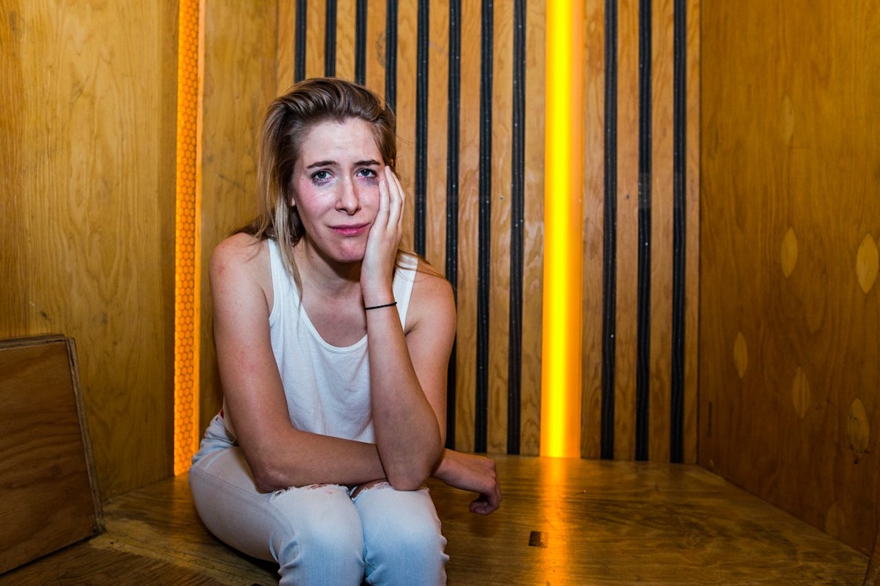 Ash Wednesday, rapper, photographed at Black Flamingo.