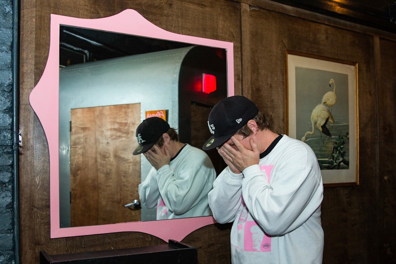 MC Lars, rapper, photographed at Black Flamingo.