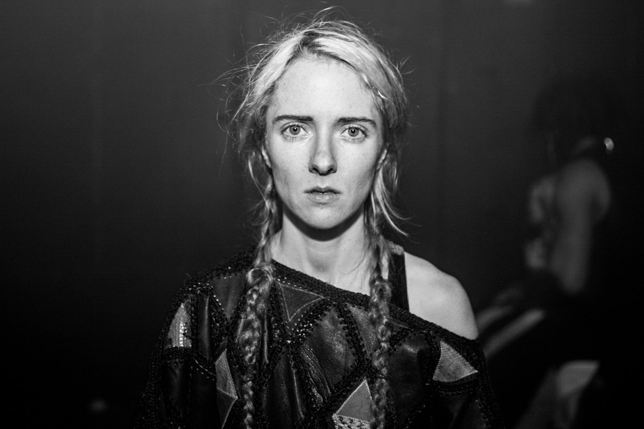 Caitlin Baucom, performance artist and composer, photographed at Tilt BK.