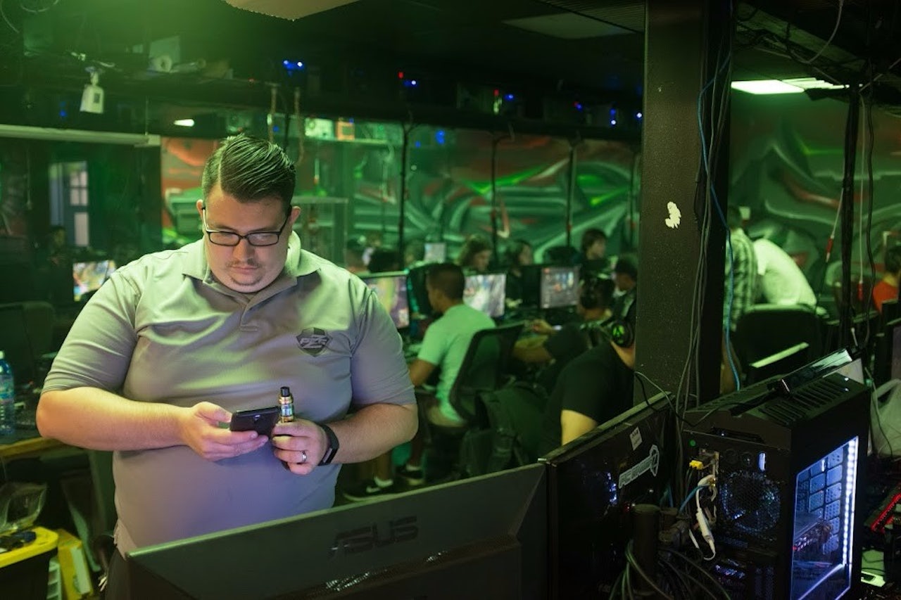 Devin Wolery, who owns PC Gamerz.