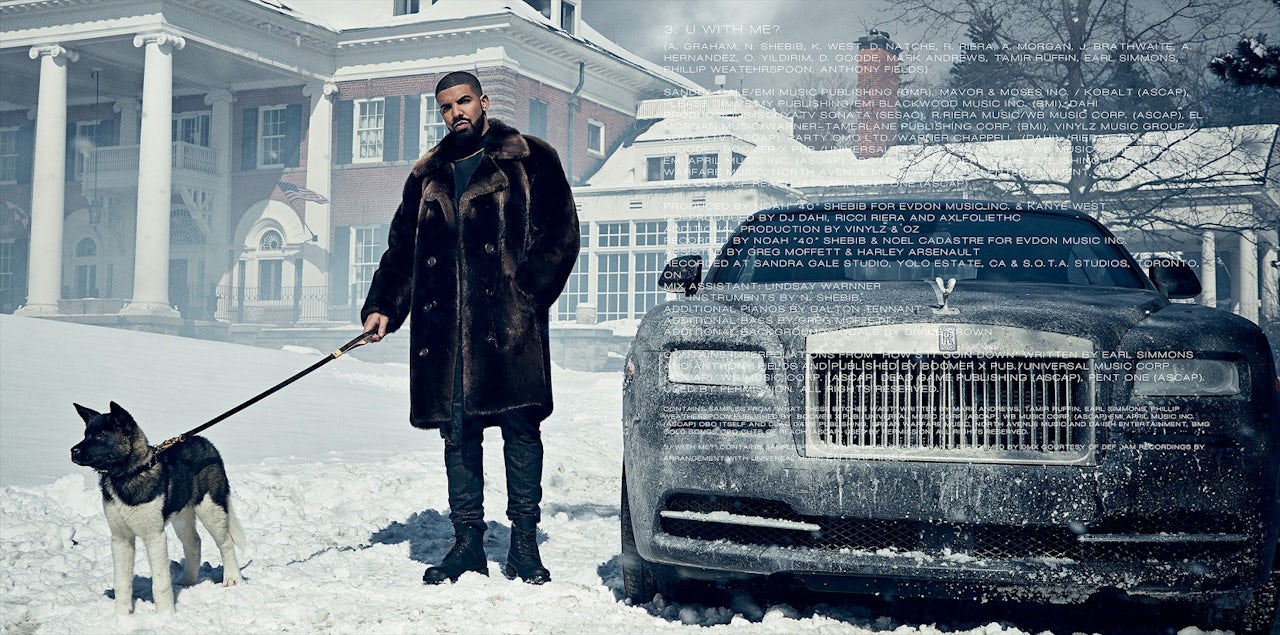 Drake released a digital booklet to accompany his 2016 album Views.