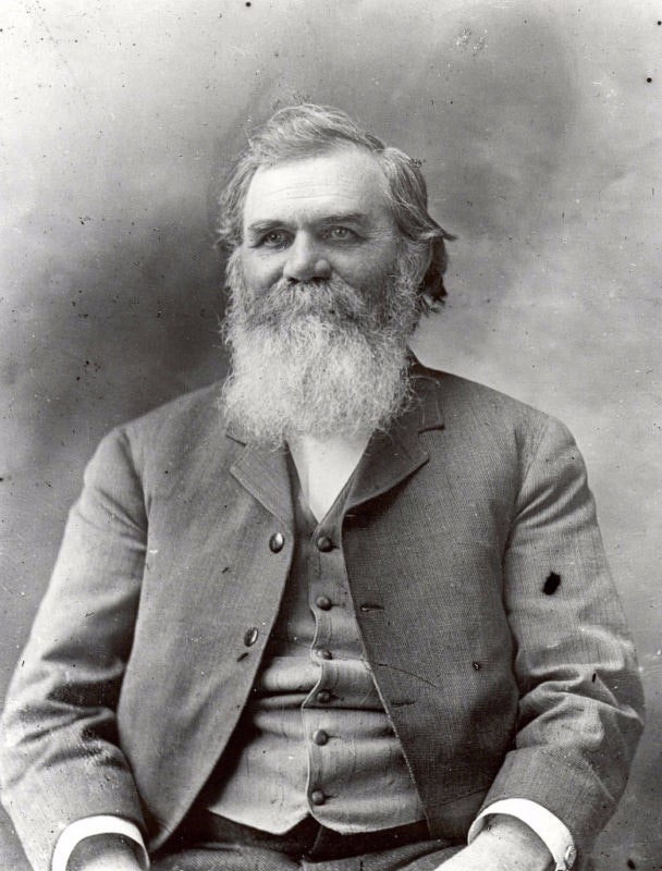 Daniel David Palmer, the founder of chiropractic.