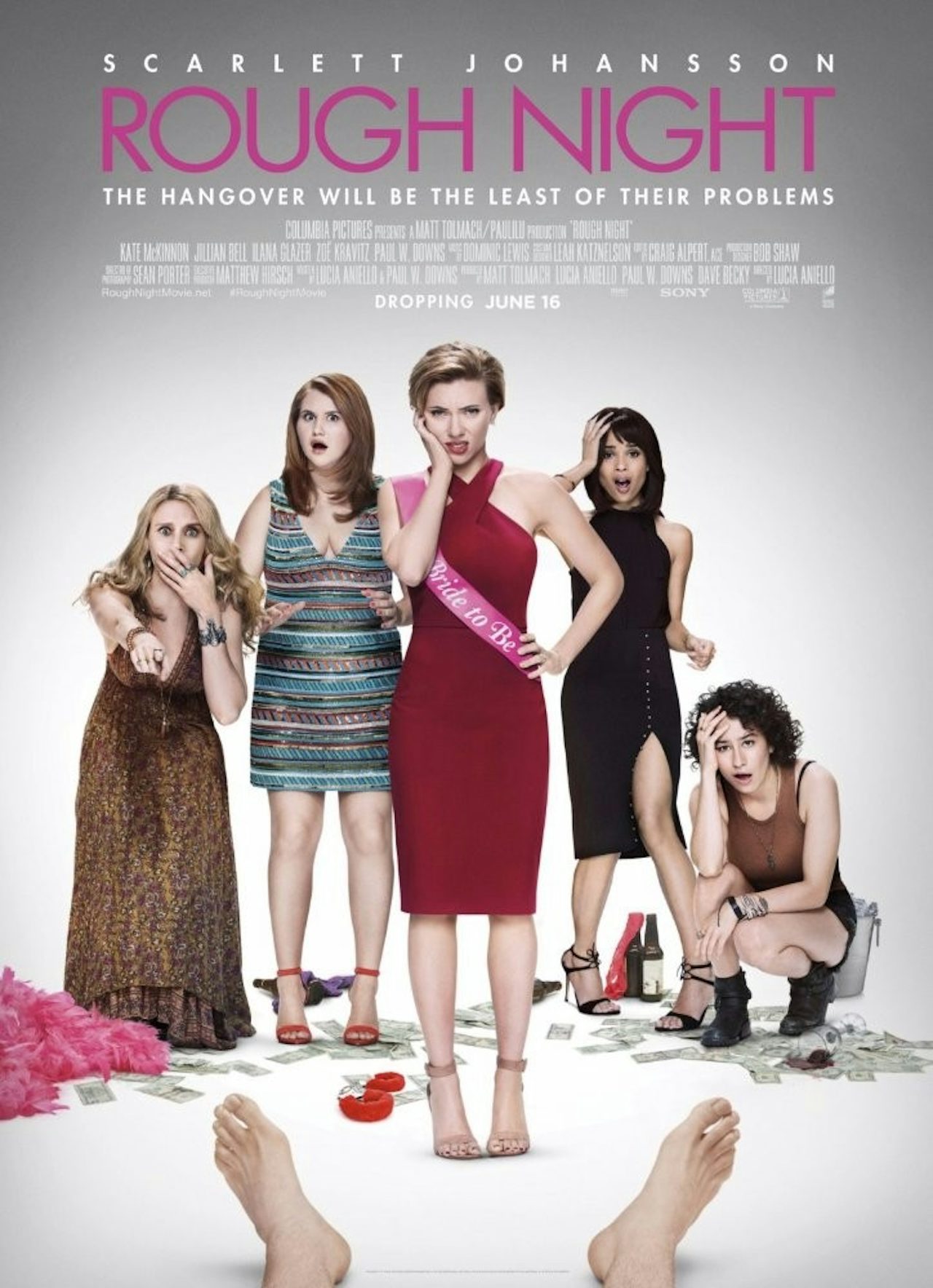 A promotional poster for Rough Night, out June 16.