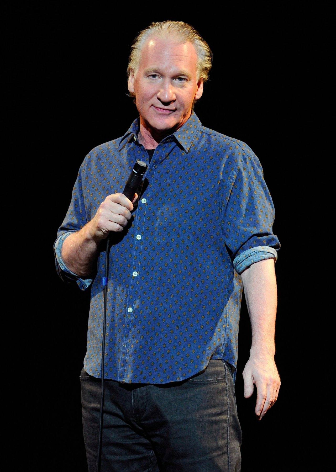 Bill Maher performs onstage in 2013. In the past he has spoken out against political correctness and apologizing for being politically incorrect.
