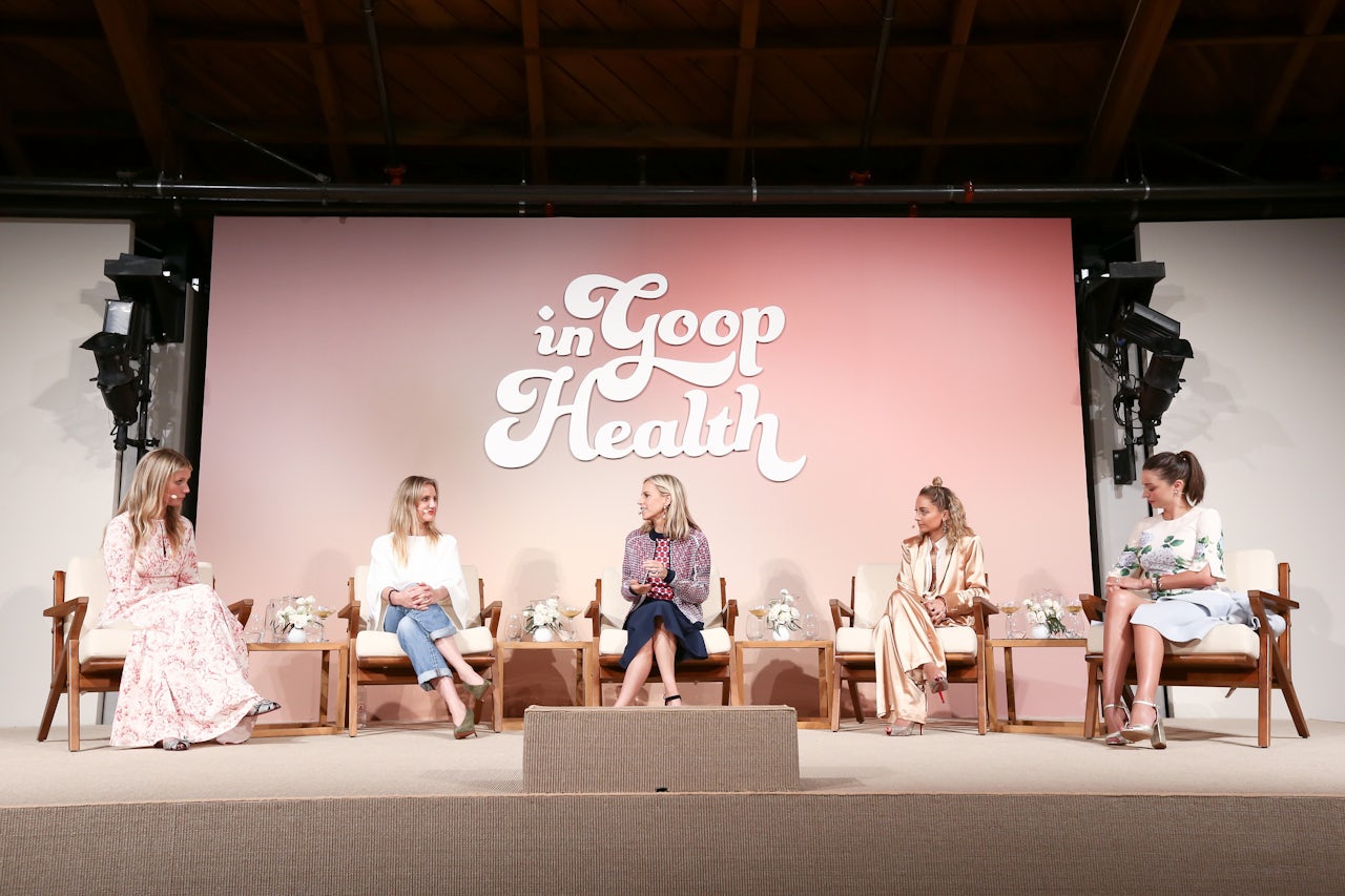 Gwyneth Paltrow, Cameron Diaz, Tory Burch, Nicole Richie, and Miranda Kerr at “In Goop Health.”
