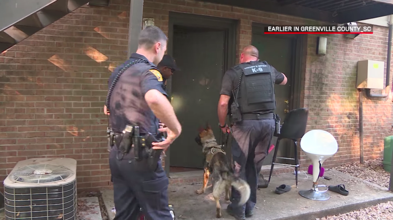 In a pre-taped segment for Live PD, officers enter a home.