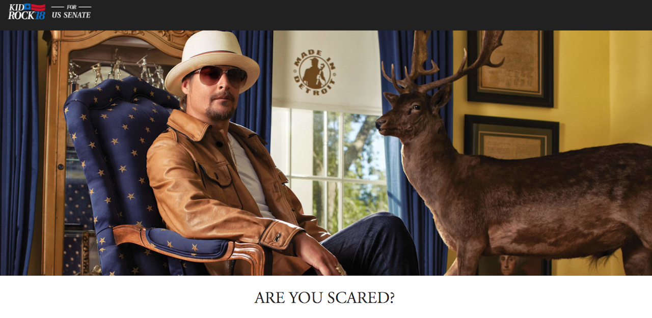 Kid Rock may or may not run for Senate.