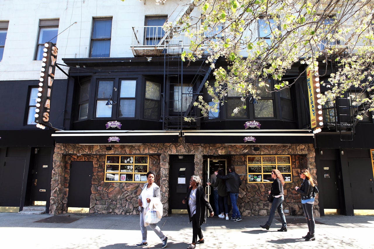 Sylvia's restaurant in Harlem, founded in 1962, is one of the U.S.'s most famous black-owned restaurants.