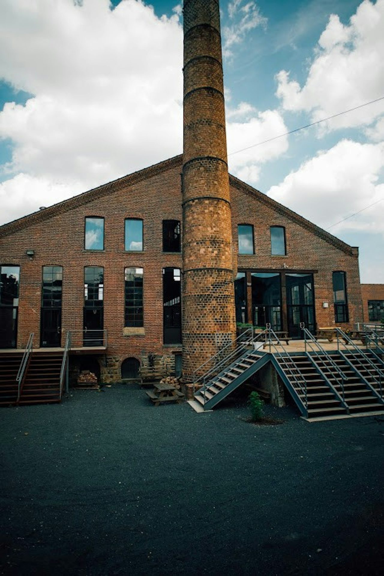The outside of the Knockdown Center.