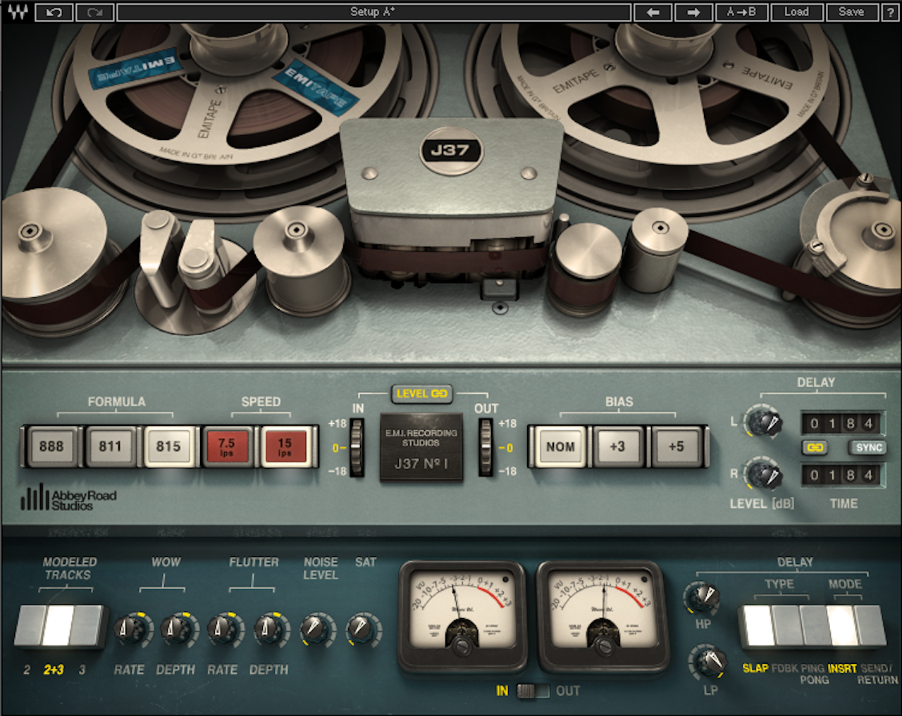 Abbey Road J37 tape simulator plugin (released 2013)