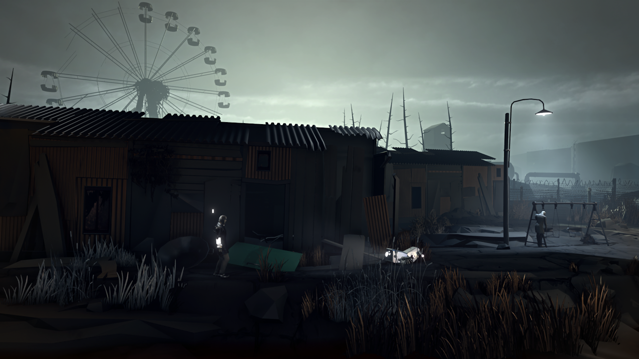 Screencap from Black the Fall.