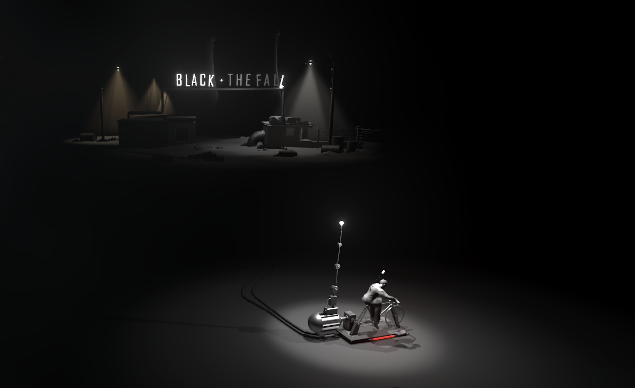 Screencap from Black the Fall.