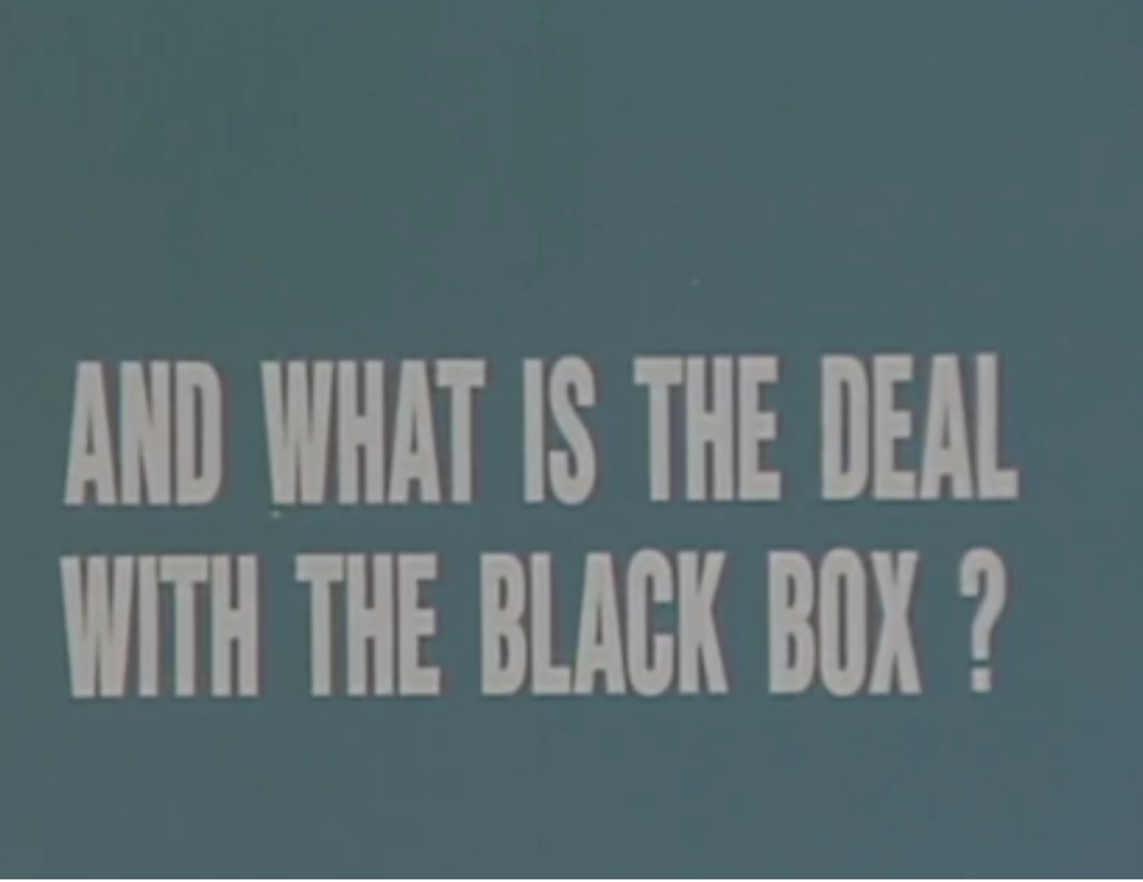 A shot from a mock Jeopardy sketch from SNL in 1992 that poked fun at jokes about airlines.