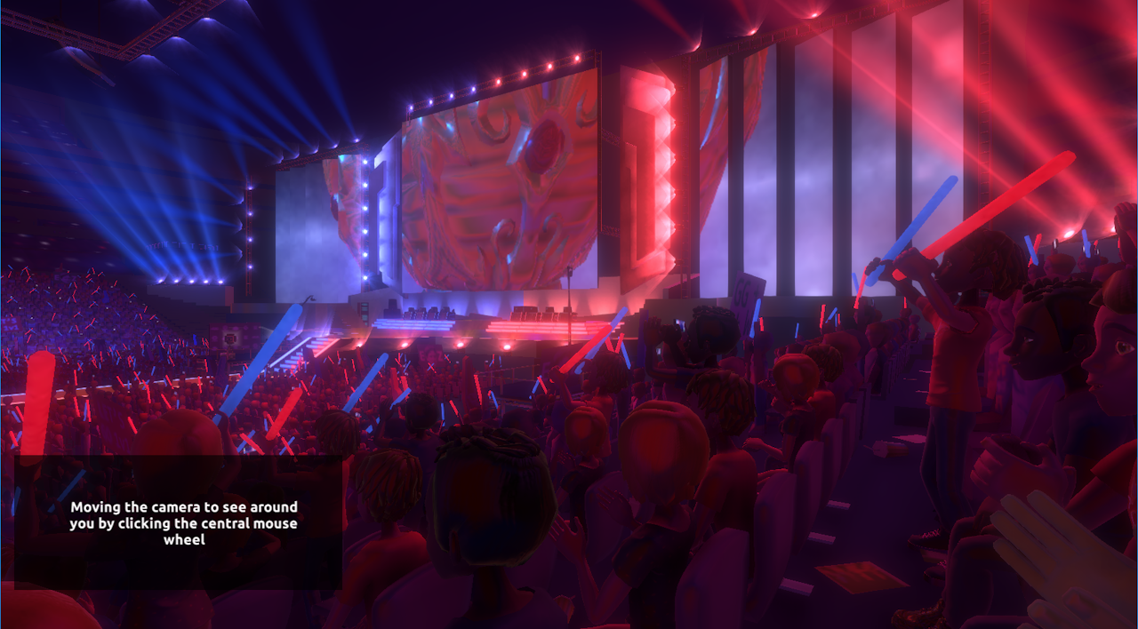 At the start of Esports Life, you attend an exciting esports tournament.