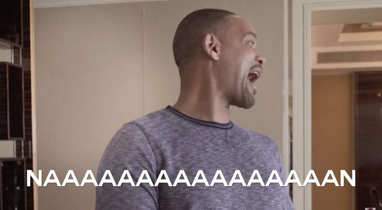 Smith in his YouTube vlog, 