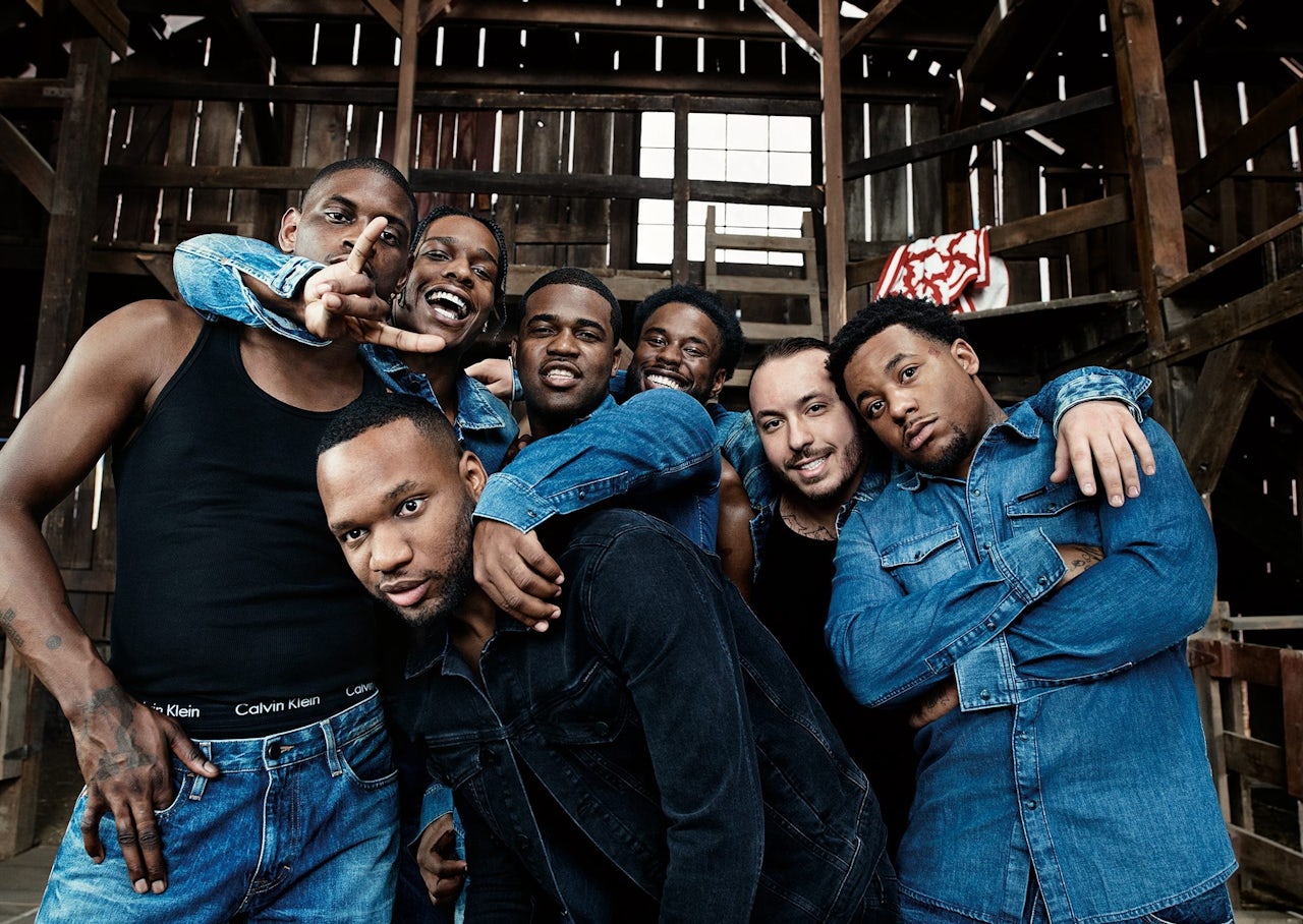 The A$AP Mob in The Barn.