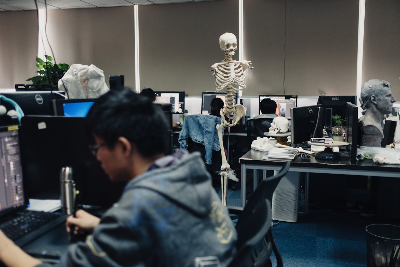 SHANGHAI, CHINA - Virtuos now has 1,300 employees spread across 10 different offices like the one pictured here.