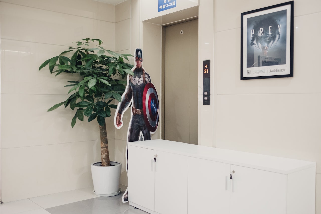 SHANGHAI, CHINA - In November, 2017 Virtuos staff was moving into a newly decorated office in the 24-floor high rise it occupies.