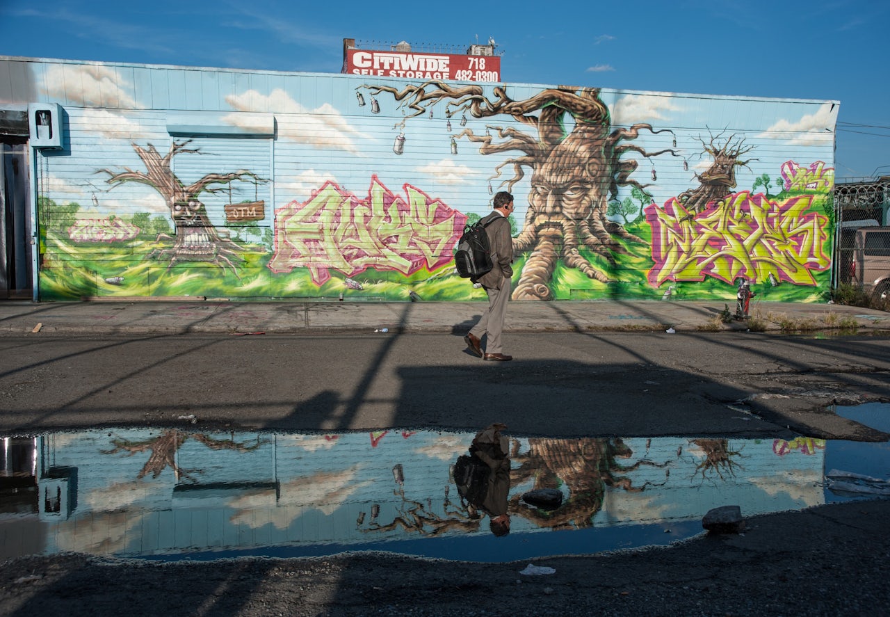 The 5Pointz mural 