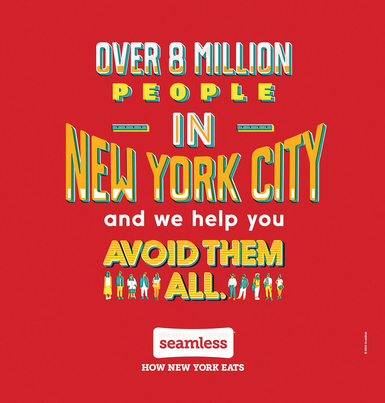 Seamless ads encourage you to be terrible to strangers