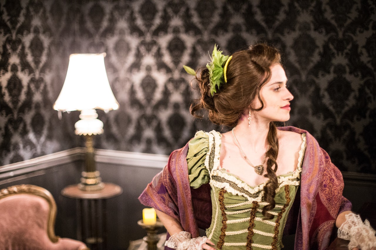 A friendly damsel at the Coronado.