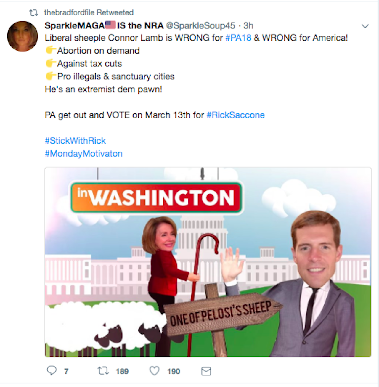 Retweet by @TheBradfordFile