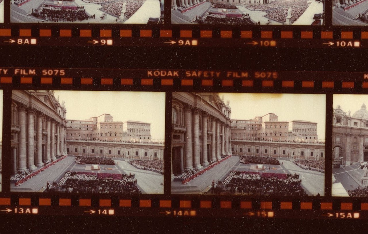 Images from the funeral of Pope Paul VI