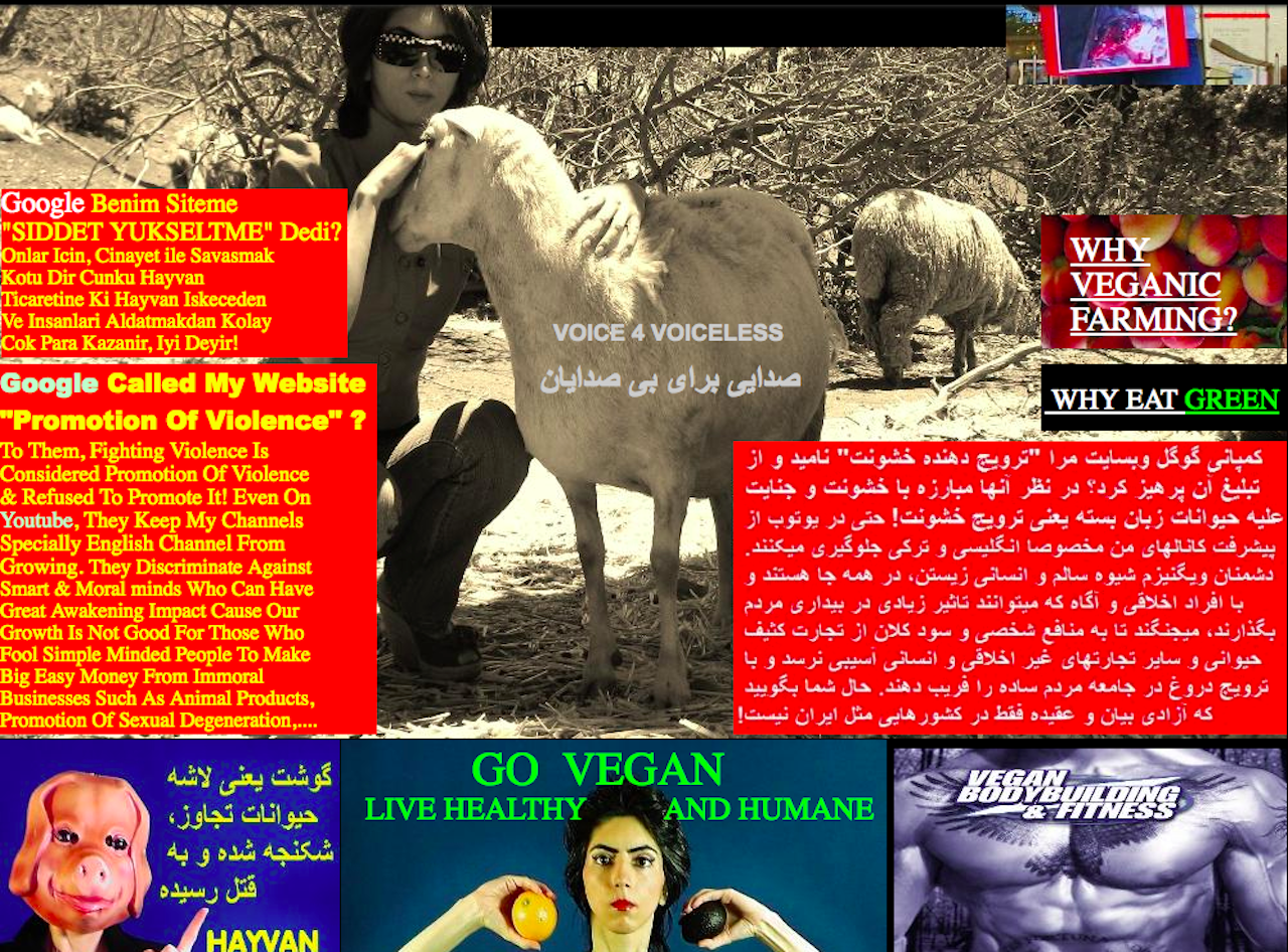 Post on Aghdam's website in 2015