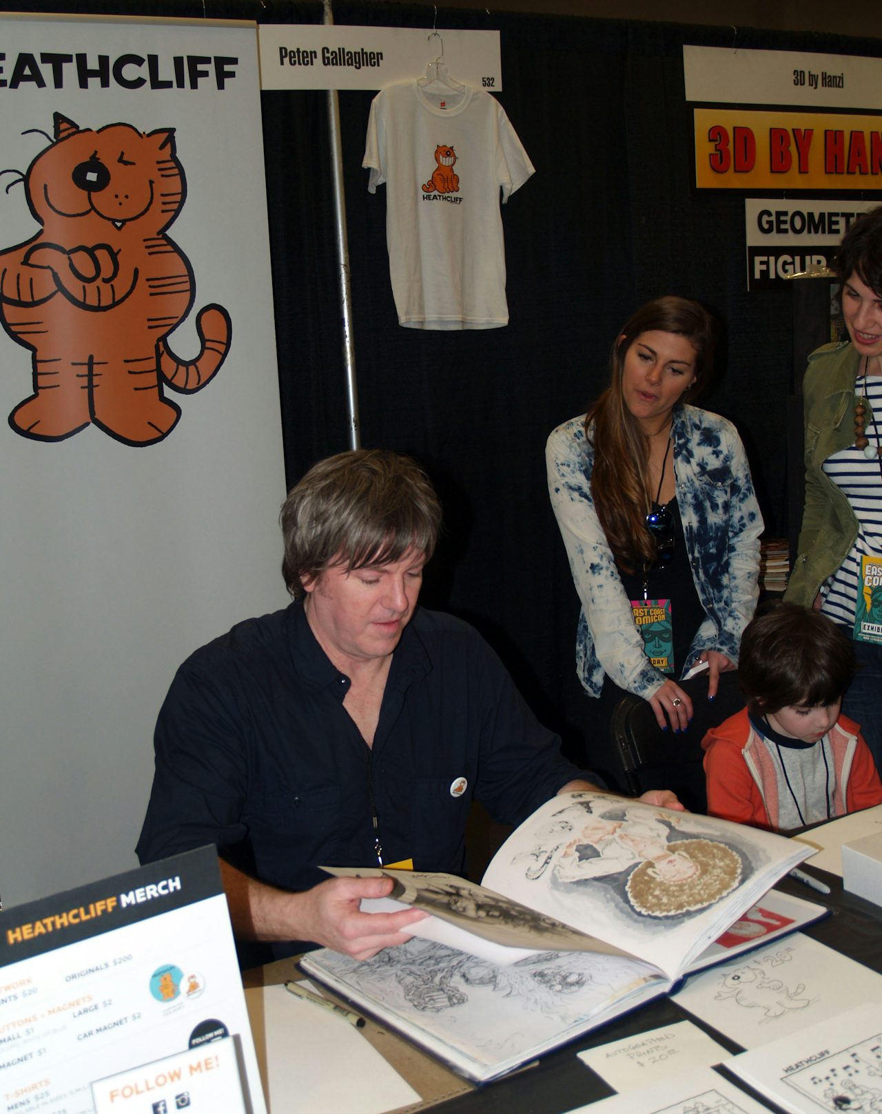 Peter Gallagher at East Coast Comicon, 2015