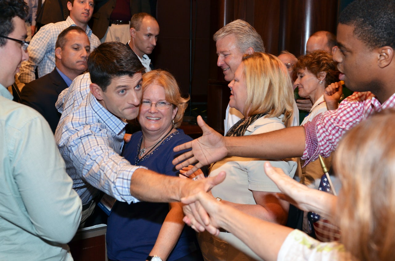 Paul Ryan in happier times.