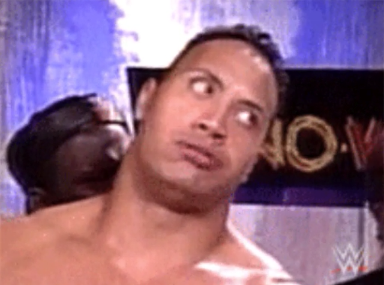 Funny The Rock Meme GIF