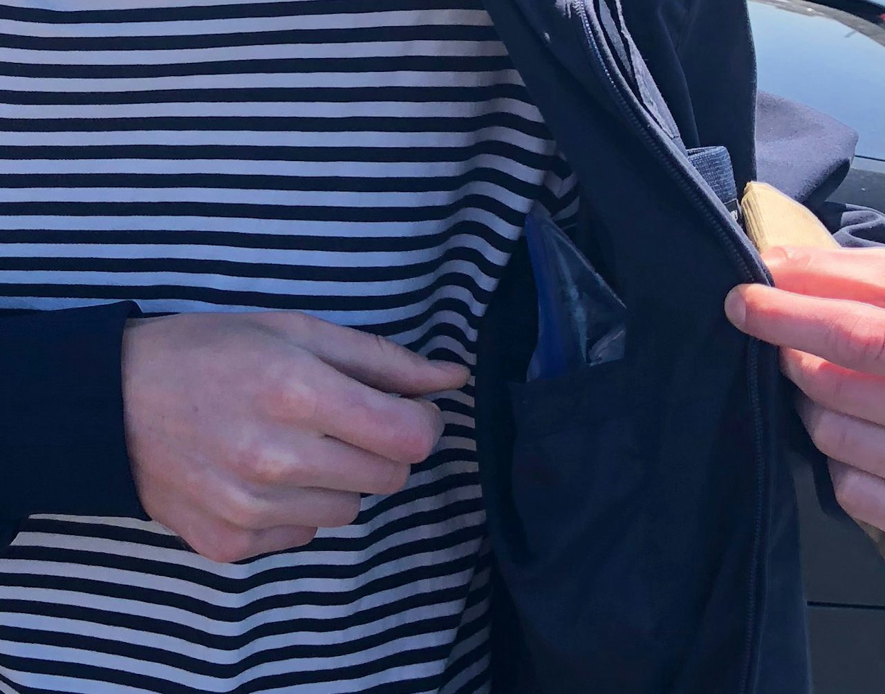 The Meat Pocket™ in action.