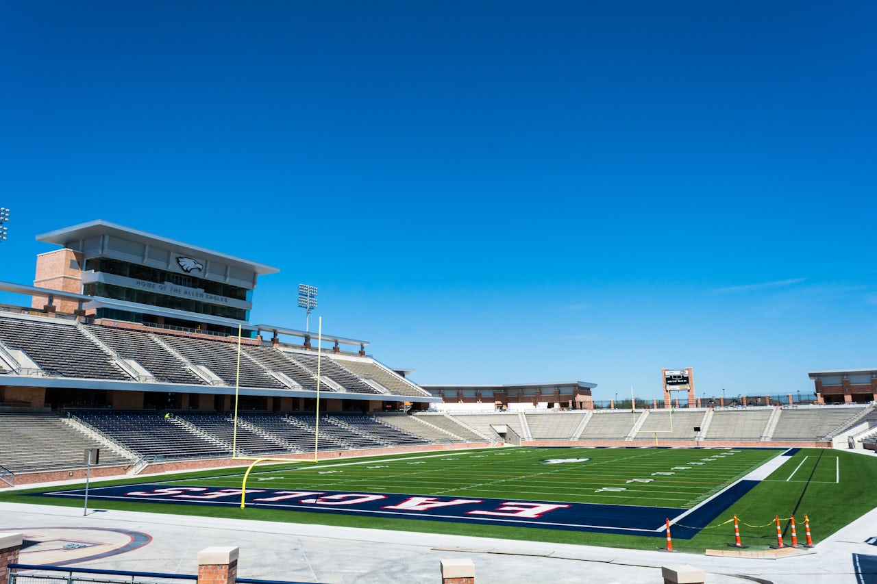 Eagle Stadium in Allen, Texas, 2015.