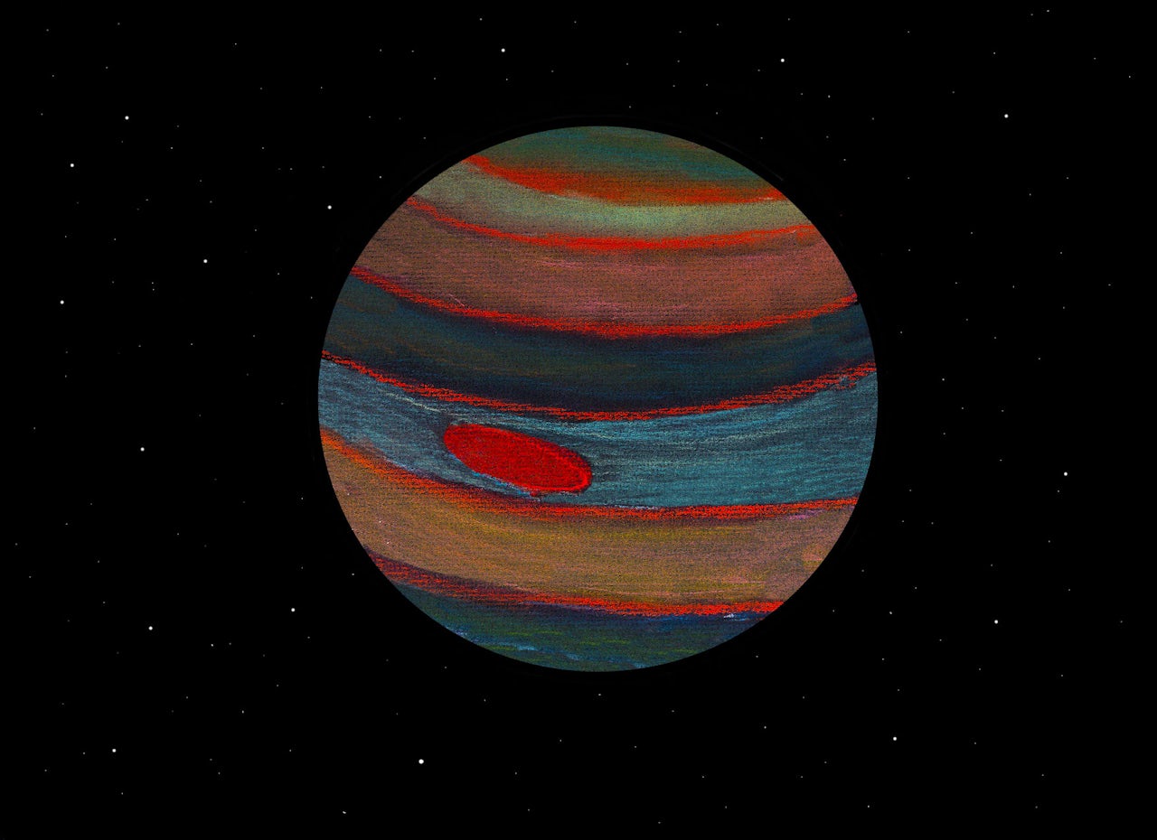 Planet Jupiter, by Ludovica Califeri, 11