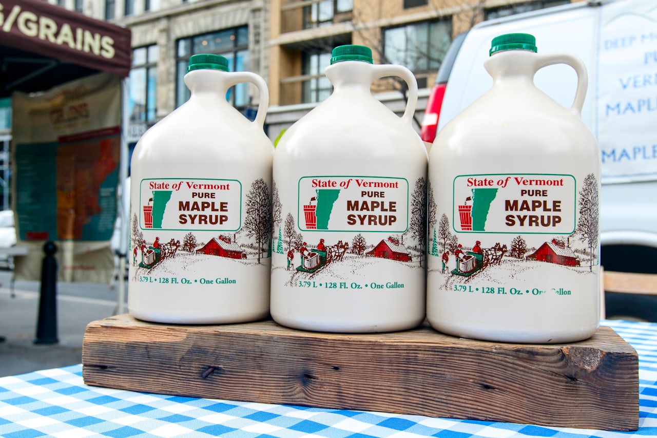 All the maple syrup you could be having if you moved to Vermont.