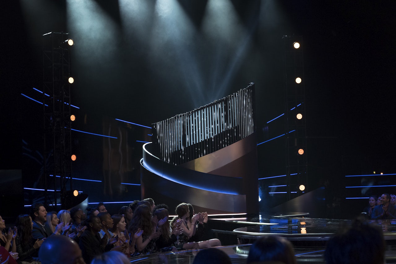 A side view of the pod.