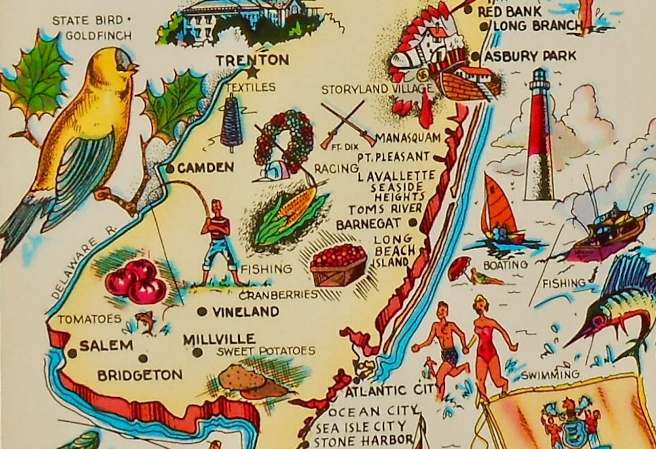 South New Jersey, approximately.