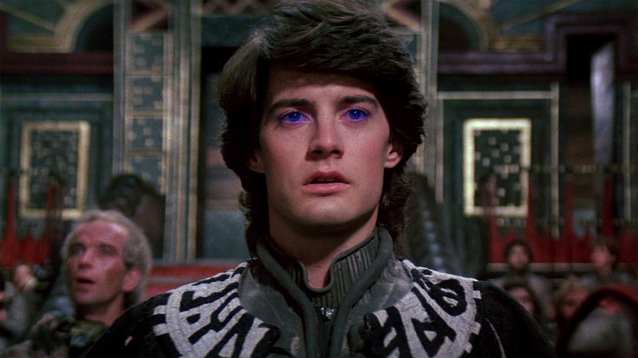 He is your savior, Muad’dib, the Kwisatz Haderach... Kyle MacLachlan.