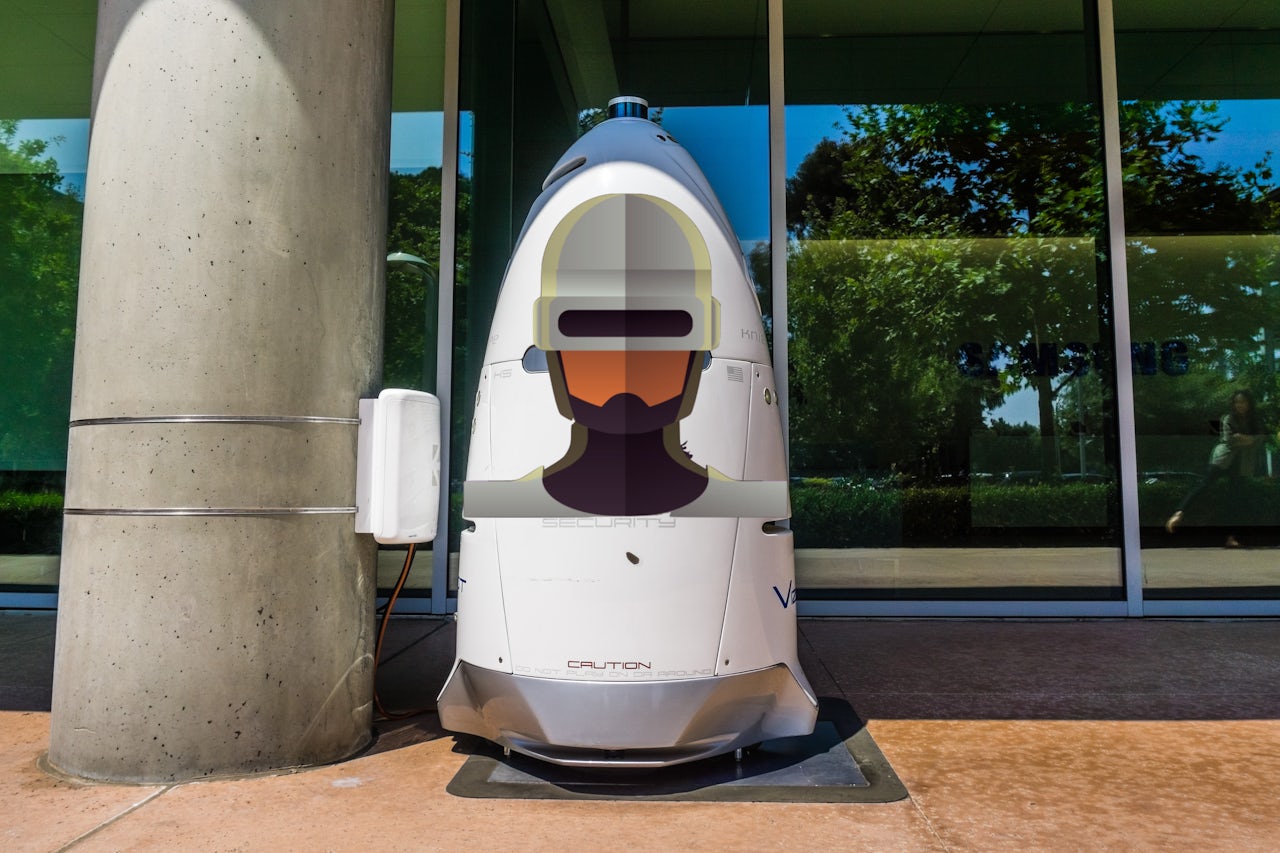 Robot security guards will be pointless until they’re terrifying The
