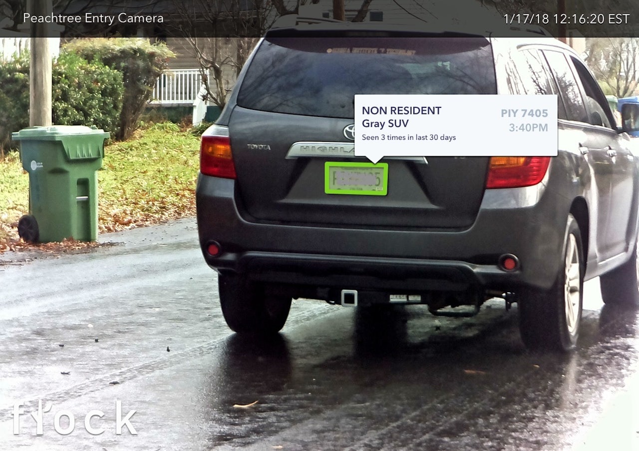 An example of Flock’s technology.