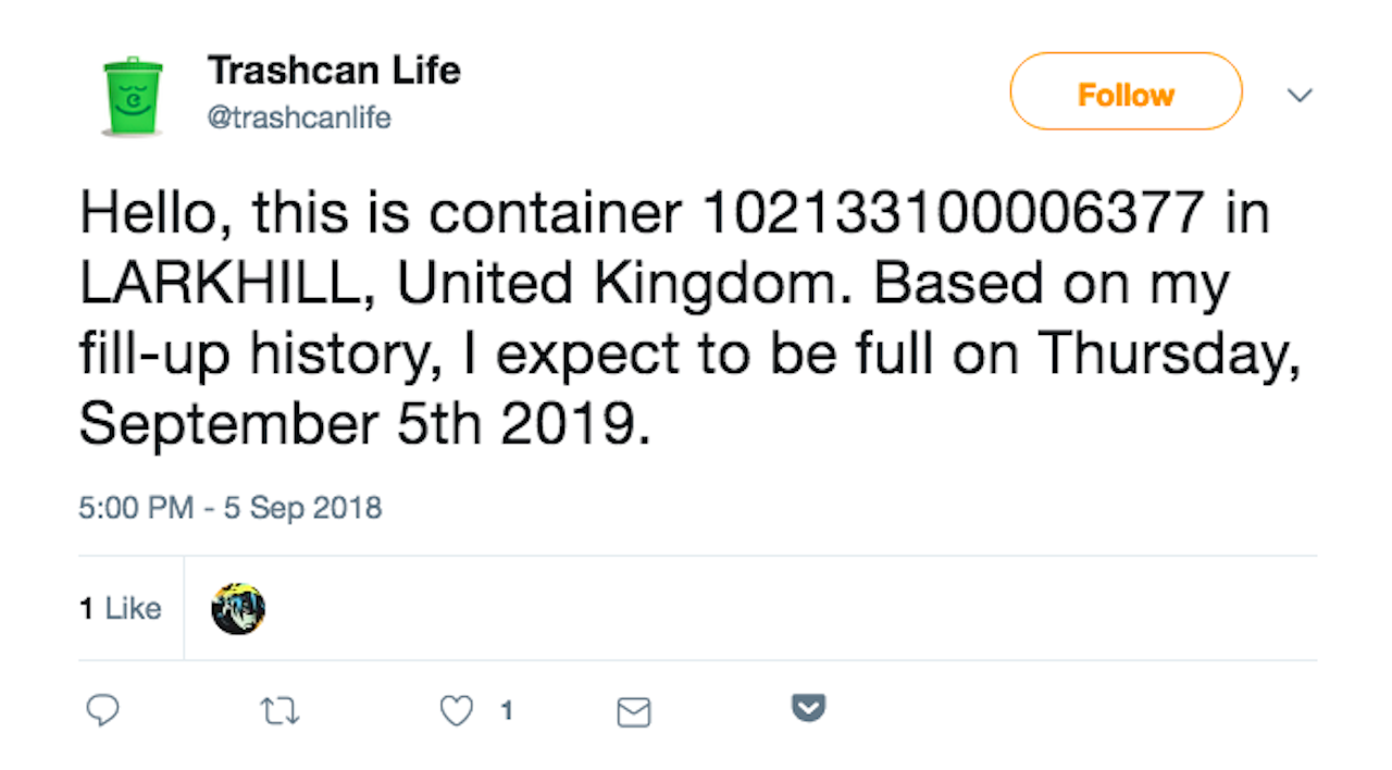 Live from the garbage trashcanlife is the best worst Twitter feed