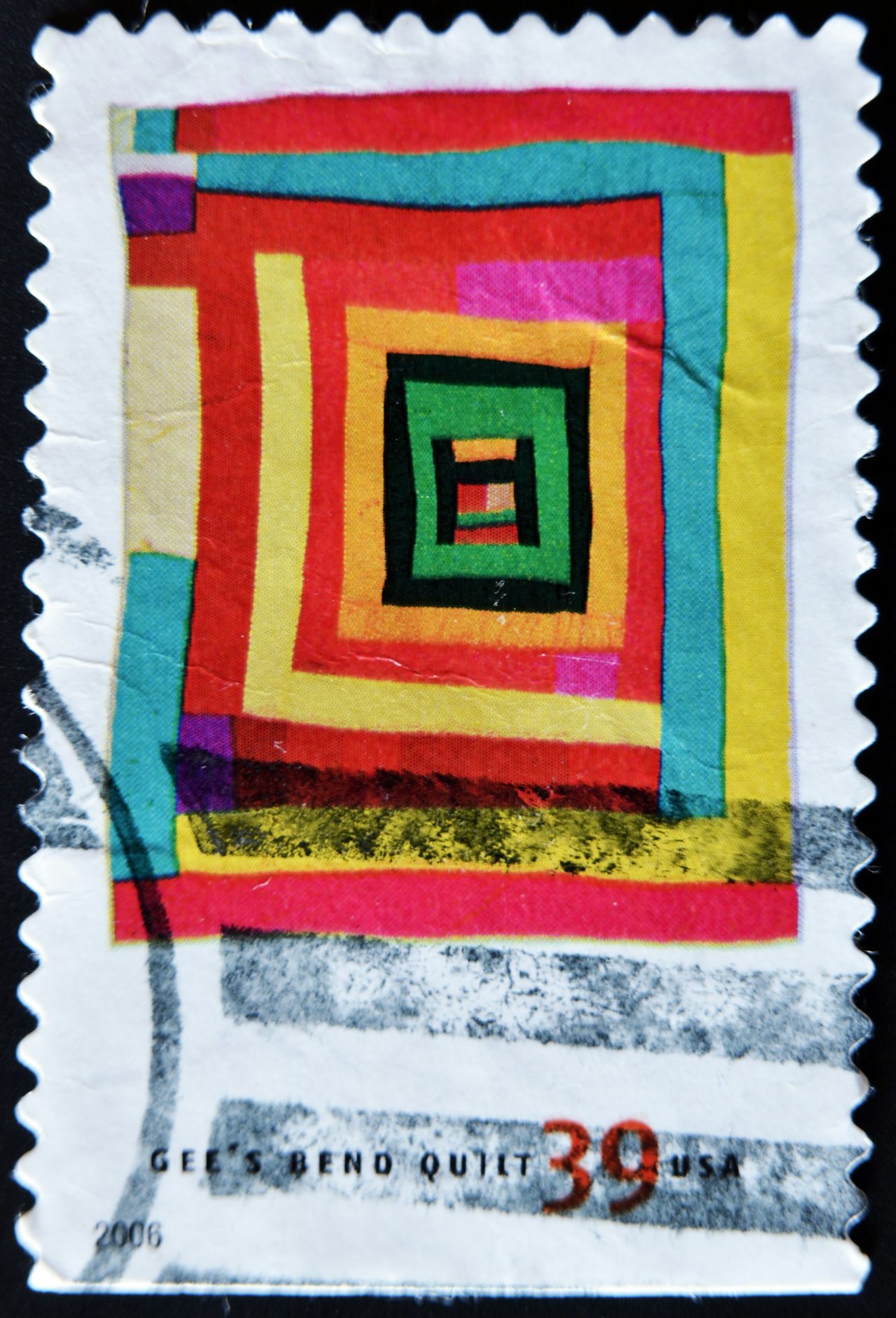The quilts of Gee’s Bend were featured in a 2006 stamp collection.