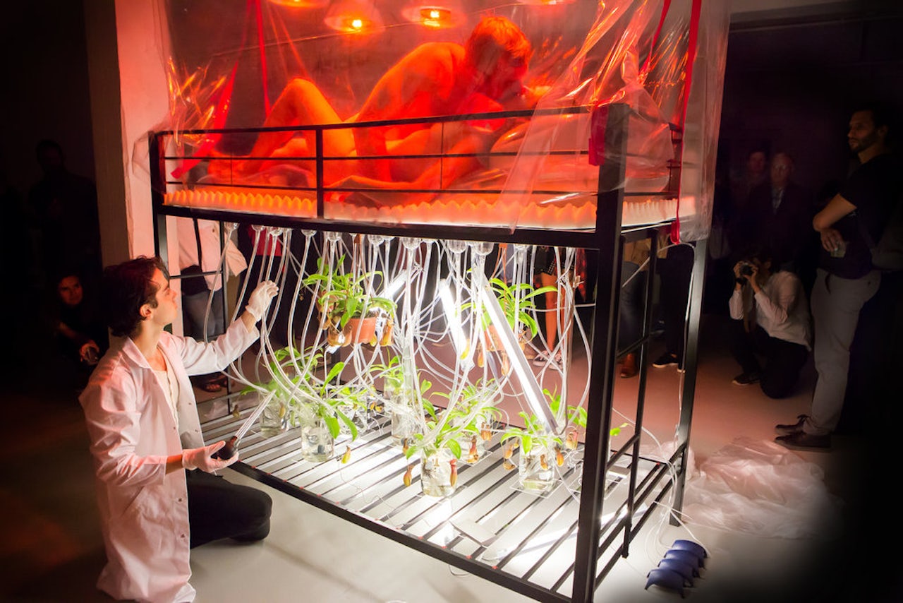 Laboratory of Longings, an exhibit designed to capture the runoff of an intimate interaction.