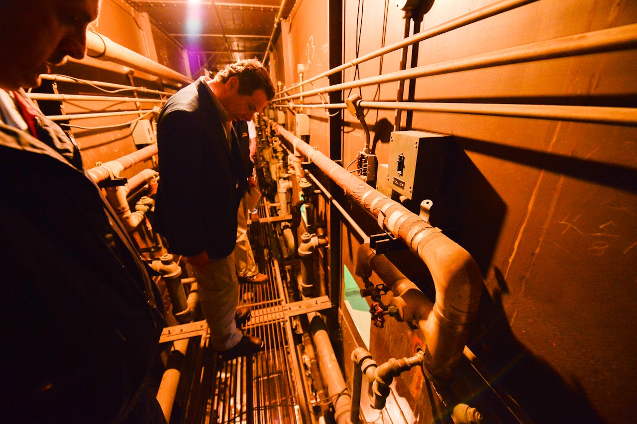 Gov. Andrew Cuomo toured Sweat and Matt’s escape route.