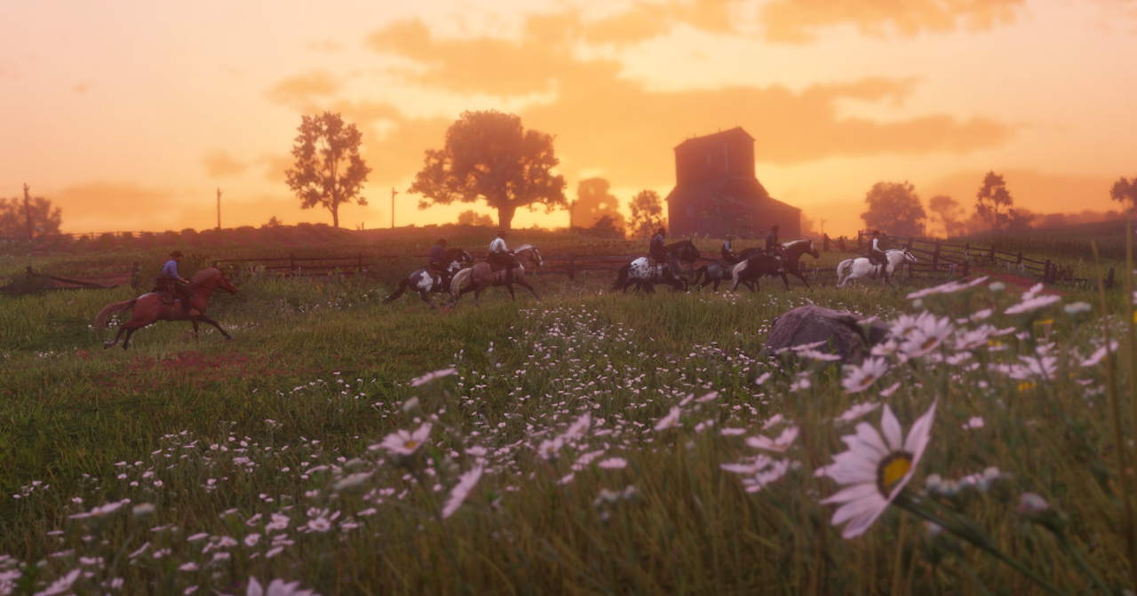 One of many beautiful settings in ‘Red Dead Redemption 2.’