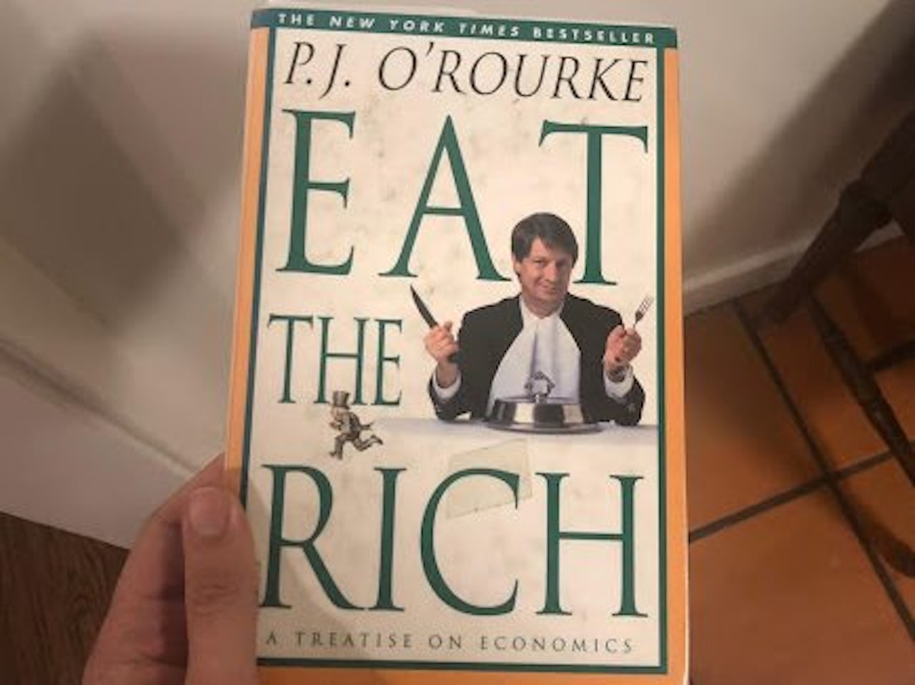 A modest proposal from Libertarian NPR guy P.J. O’Rourke. This book is from 1998.