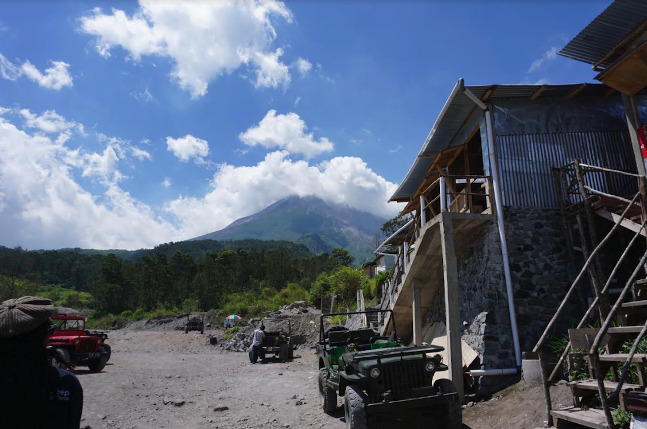 Mt. Merapi.
